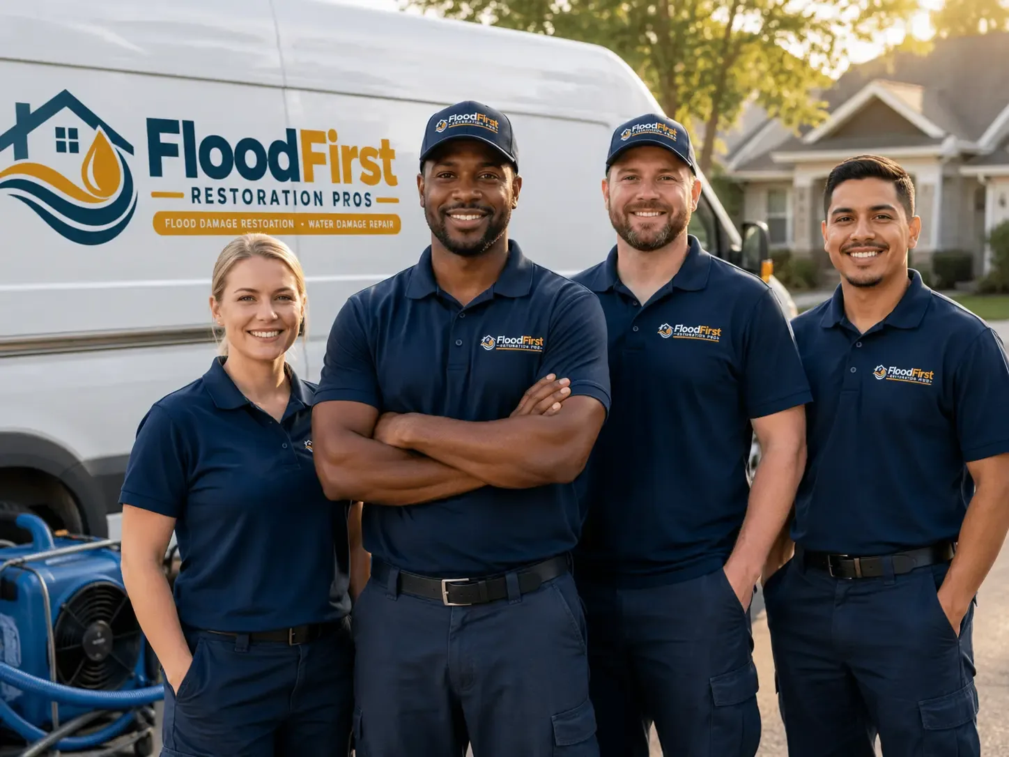 Flood Damage Restoration company in Frederic, MI